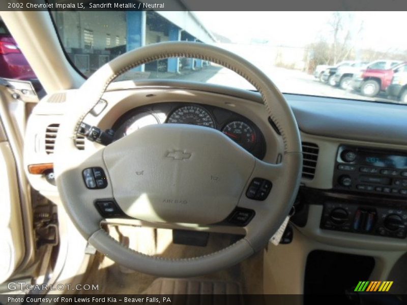 Sandrift Metallic / Neutral 2002 Chevrolet Impala LS