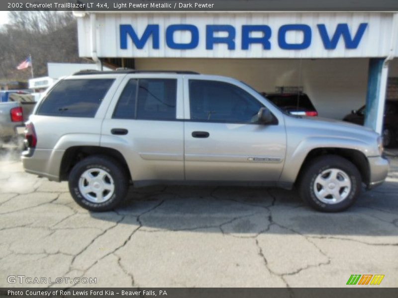 Light Pewter Metallic / Dark Pewter 2002 Chevrolet TrailBlazer LT 4x4