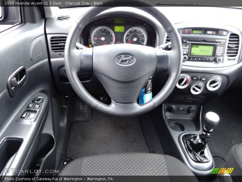 Dashboard of 2009 Accent GS 3 Door