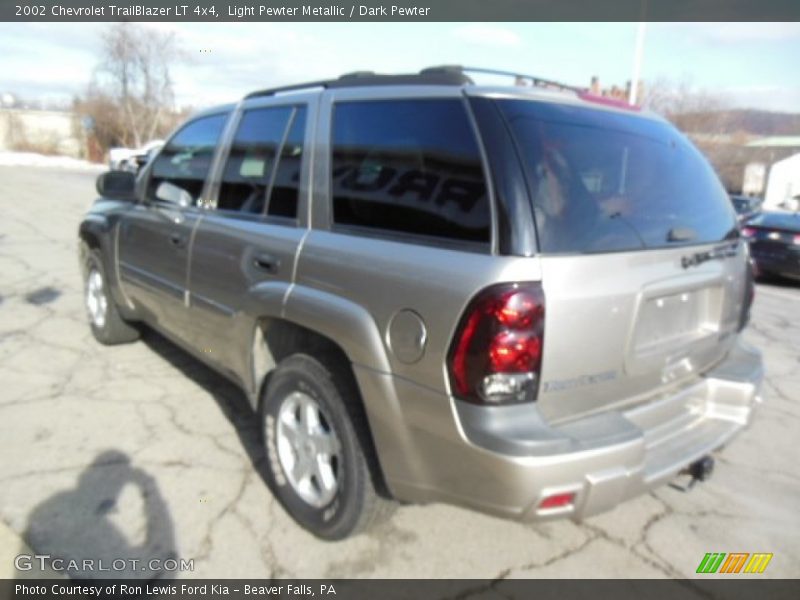 Light Pewter Metallic / Dark Pewter 2002 Chevrolet TrailBlazer LT 4x4