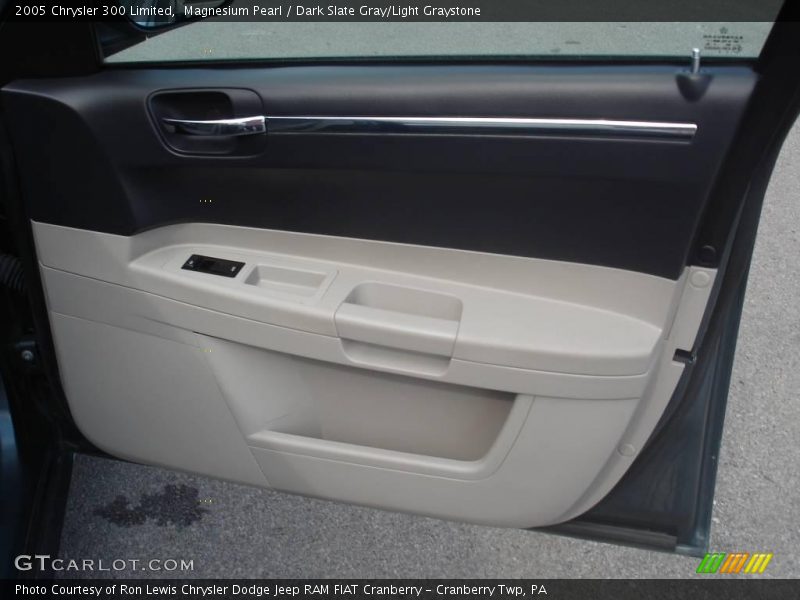 Magnesium Pearl / Dark Slate Gray/Light Graystone 2005 Chrysler 300 Limited