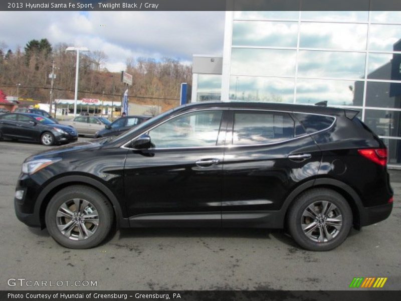 Twilight Black / Gray 2013 Hyundai Santa Fe Sport