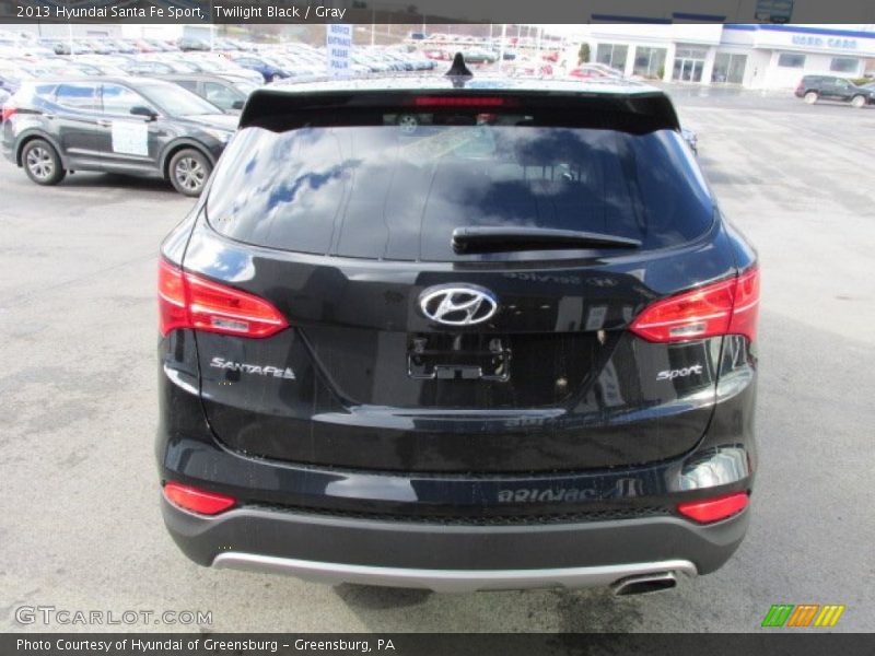 Twilight Black / Gray 2013 Hyundai Santa Fe Sport