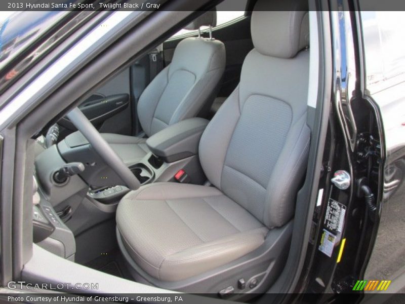 Twilight Black / Gray 2013 Hyundai Santa Fe Sport
