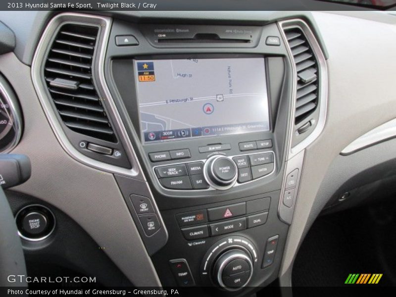 Twilight Black / Gray 2013 Hyundai Santa Fe Sport