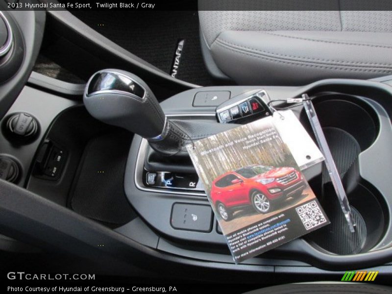 Twilight Black / Gray 2013 Hyundai Santa Fe Sport