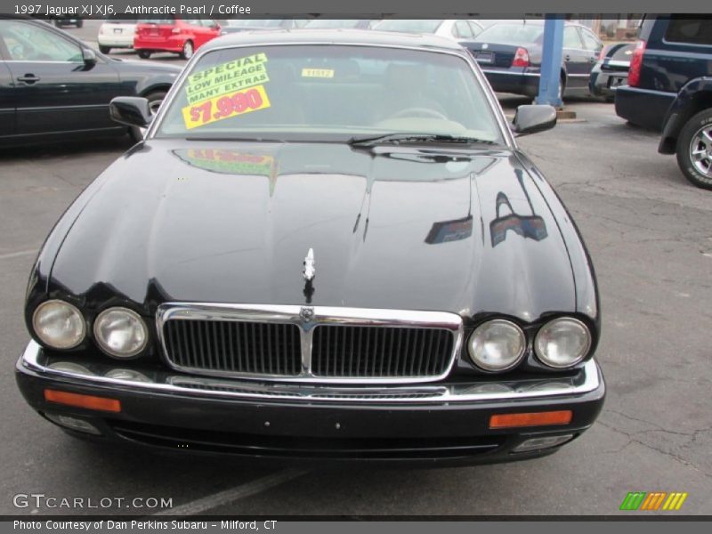 Anthracite Pearl / Coffee 1997 Jaguar XJ XJ6
