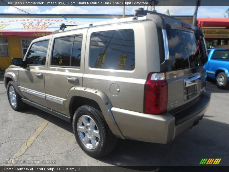 Light Khaki Metallic / Dark Khaki/Light Graystone 2006 Jeep Commander Limited 4x4