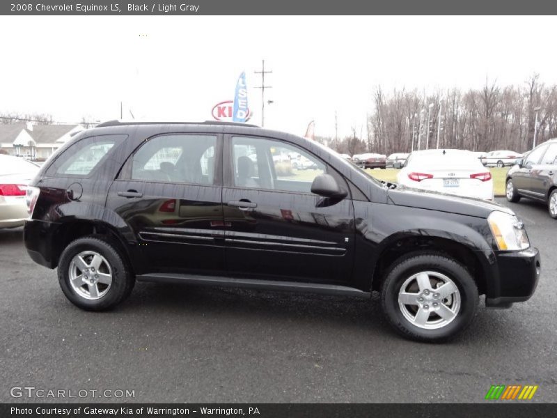 Black / Light Gray 2008 Chevrolet Equinox LS