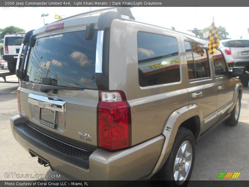 Light Khaki Metallic / Dark Khaki/Light Graystone 2006 Jeep Commander Limited 4x4