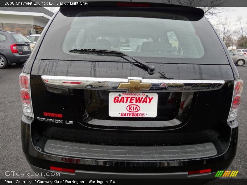 Black / Light Gray 2008 Chevrolet Equinox LS