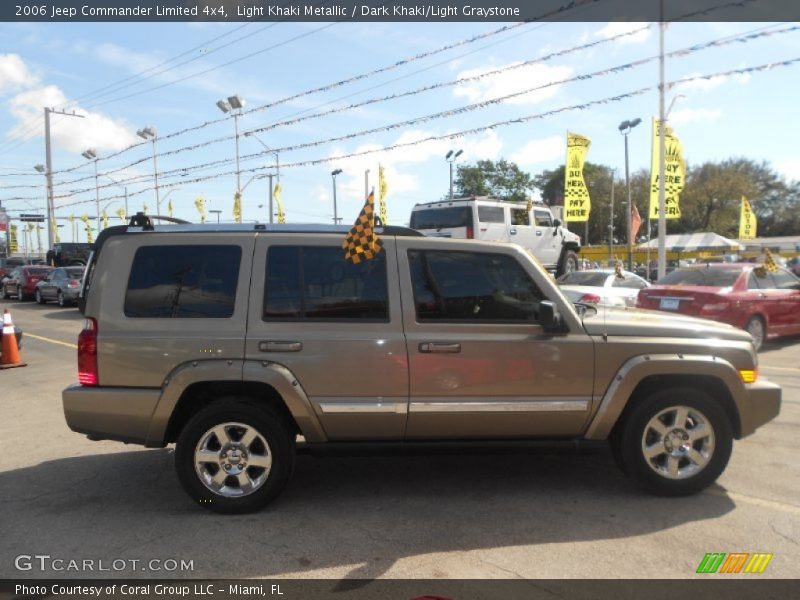 Light Khaki Metallic / Dark Khaki/Light Graystone 2006 Jeep Commander Limited 4x4