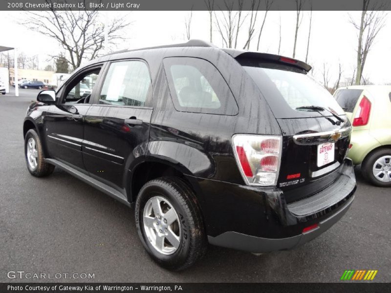 Black / Light Gray 2008 Chevrolet Equinox LS