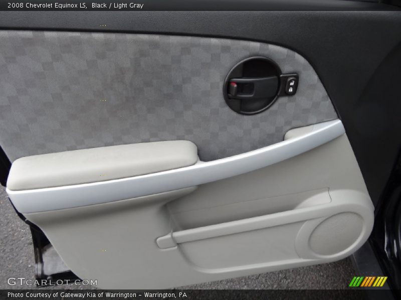 Black / Light Gray 2008 Chevrolet Equinox LS