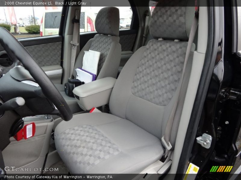 Black / Light Gray 2008 Chevrolet Equinox LS