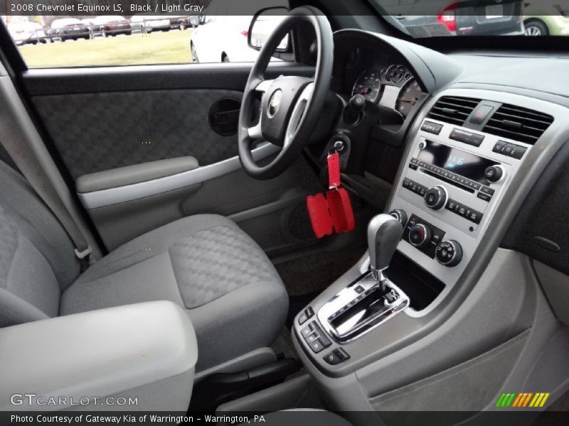 Black / Light Gray 2008 Chevrolet Equinox LS