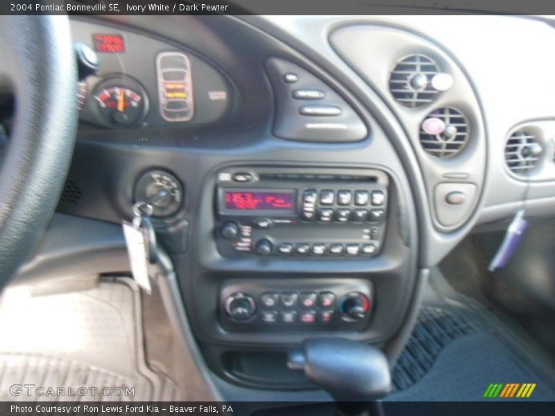Ivory White / Dark Pewter 2004 Pontiac Bonneville SE
