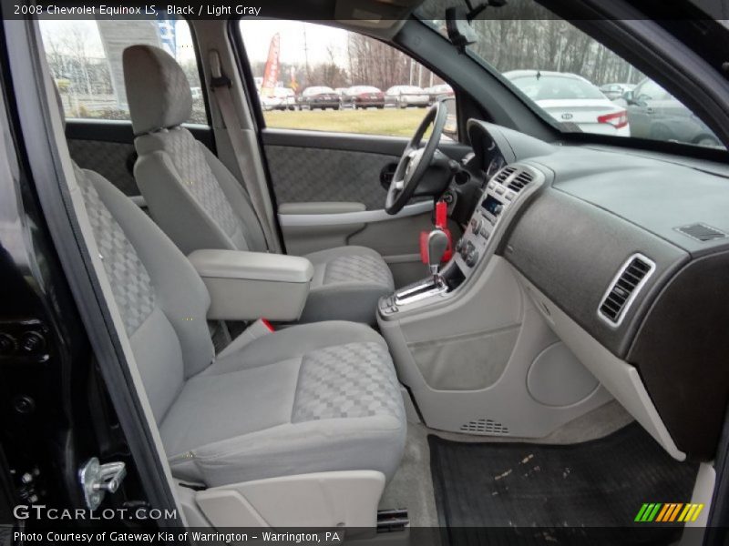 Black / Light Gray 2008 Chevrolet Equinox LS