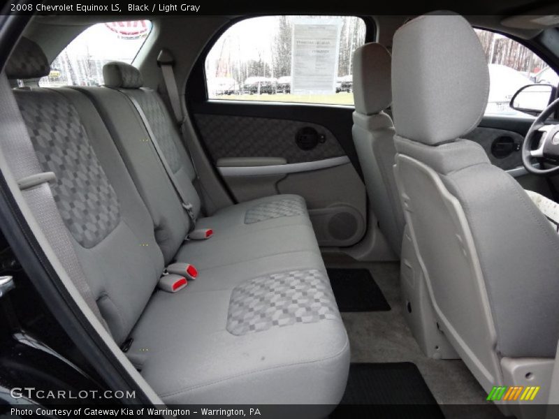 Black / Light Gray 2008 Chevrolet Equinox LS