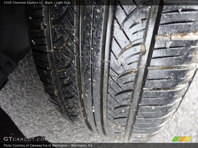 Black / Light Gray 2008 Chevrolet Equinox LS