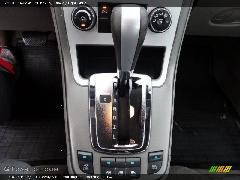 Black / Light Gray 2008 Chevrolet Equinox LS