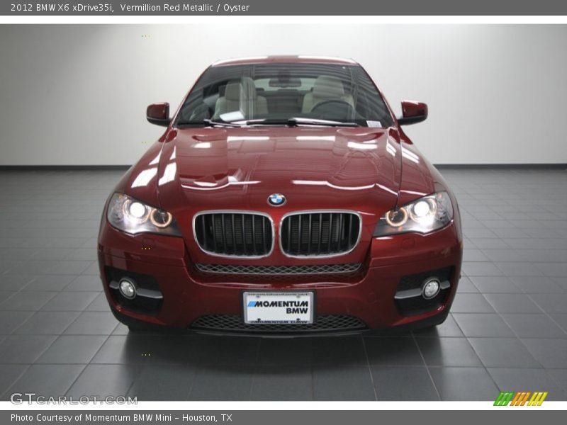 Vermillion Red Metallic / Oyster 2012 BMW X6 xDrive35i