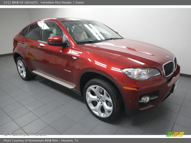 Front 3/4 View of 2012 X6 xDrive35i