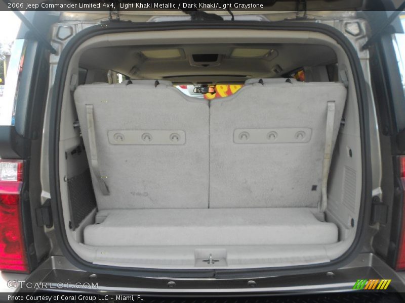 Light Khaki Metallic / Dark Khaki/Light Graystone 2006 Jeep Commander Limited 4x4