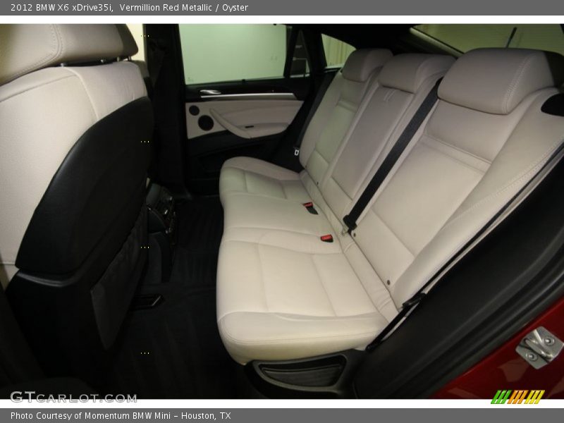 Rear Seat of 2012 X6 xDrive35i