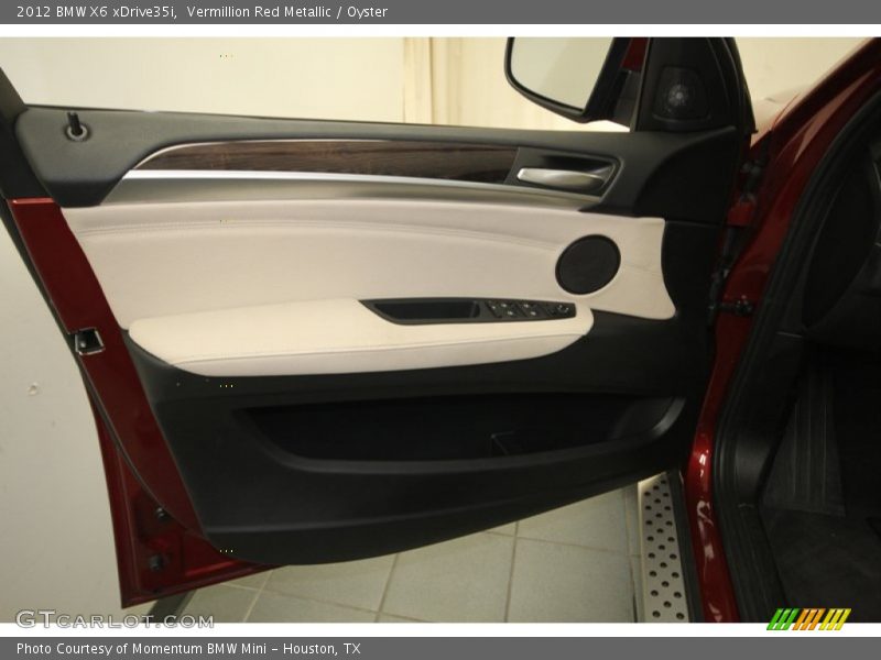 Vermillion Red Metallic / Oyster 2012 BMW X6 xDrive35i