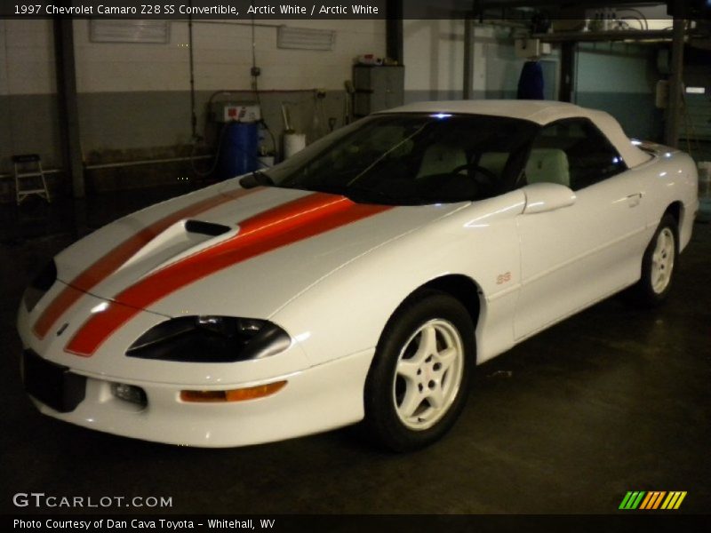Arctic White / Arctic White 1997 Chevrolet Camaro Z28 SS Convertible
