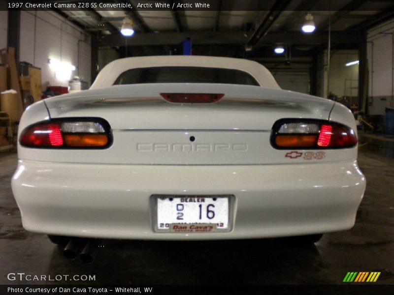 Arctic White / Arctic White 1997 Chevrolet Camaro Z28 SS Convertible