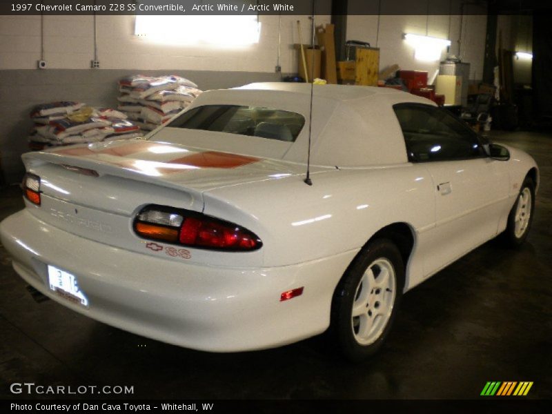 Arctic White / Arctic White 1997 Chevrolet Camaro Z28 SS Convertible