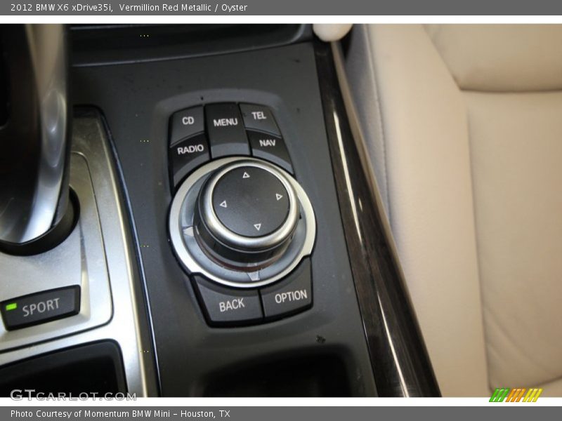 Controls of 2012 X6 xDrive35i