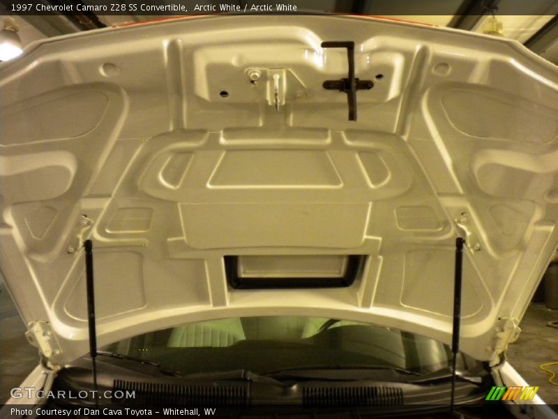 Arctic White / Arctic White 1997 Chevrolet Camaro Z28 SS Convertible