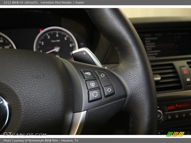 Controls of 2012 X6 xDrive35i