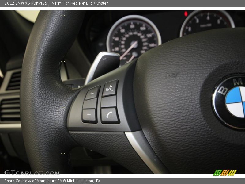 Controls of 2012 X6 xDrive35i