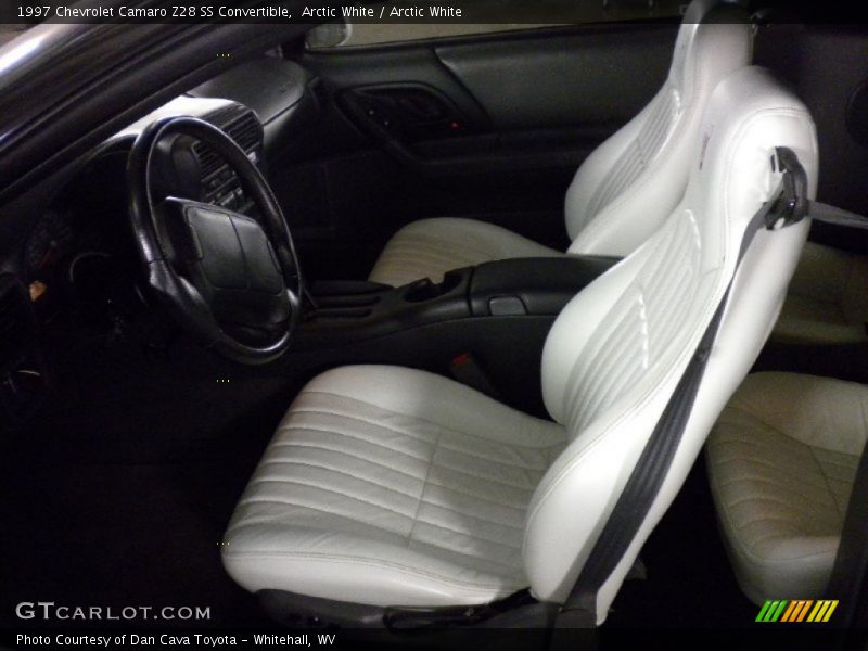 Front Seat of 1997 Camaro Z28 SS Convertible