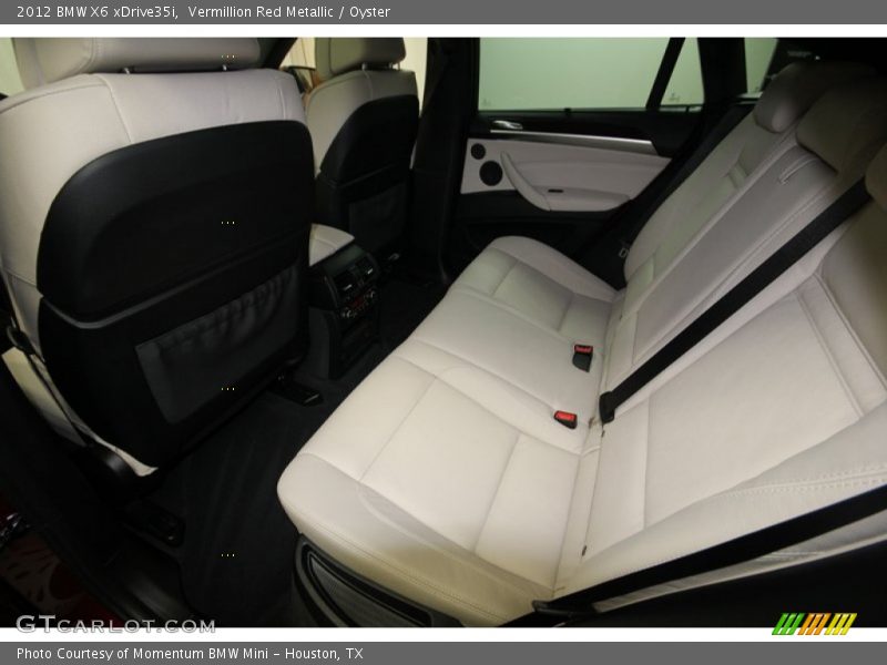 Rear Seat of 2012 X6 xDrive35i