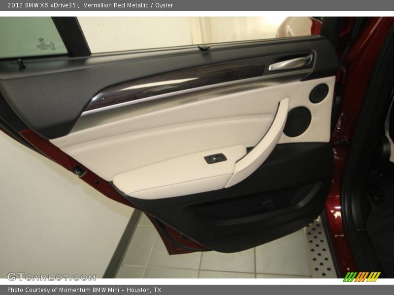 Vermillion Red Metallic / Oyster 2012 BMW X6 xDrive35i