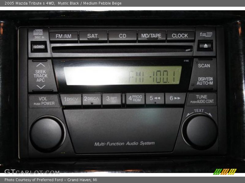 Mystic Black / Medium Pebble Beige 2005 Mazda Tribute s 4WD