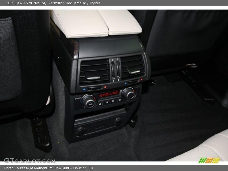 Vermillion Red Metallic / Oyster 2012 BMW X6 xDrive35i