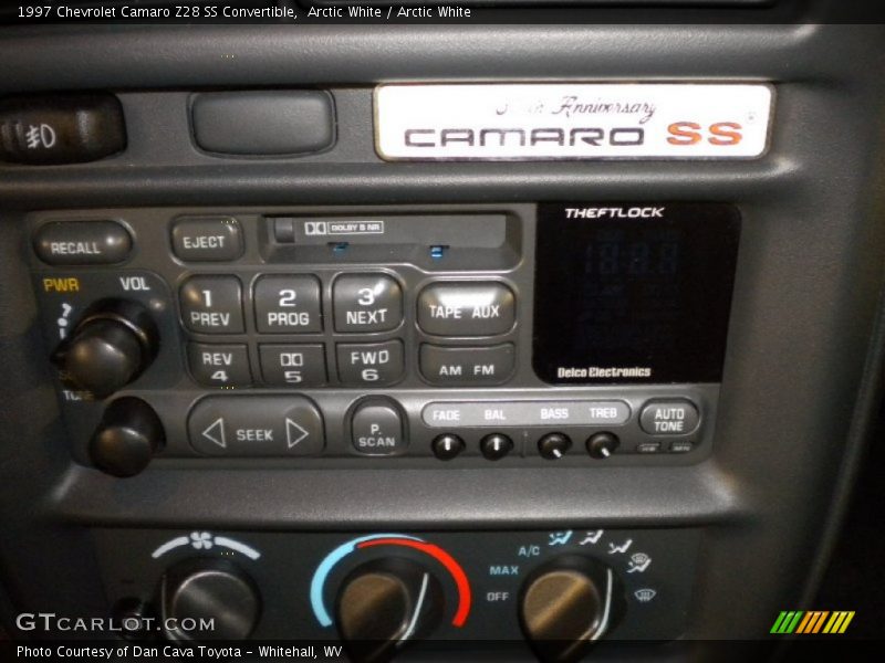 Audio System of 1997 Camaro Z28 SS Convertible