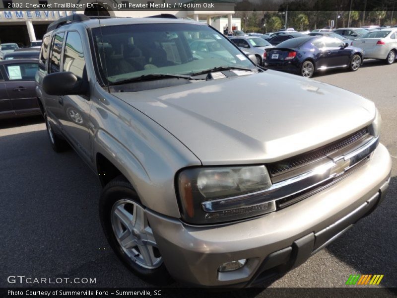 Light Pewter Metallic / Medium Oak 2002 Chevrolet TrailBlazer EXT LT