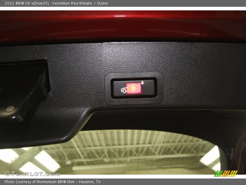 Vermillion Red Metallic / Oyster 2012 BMW X6 xDrive35i