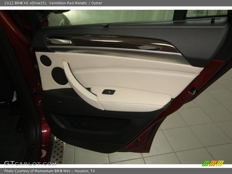 Vermillion Red Metallic / Oyster 2012 BMW X6 xDrive35i