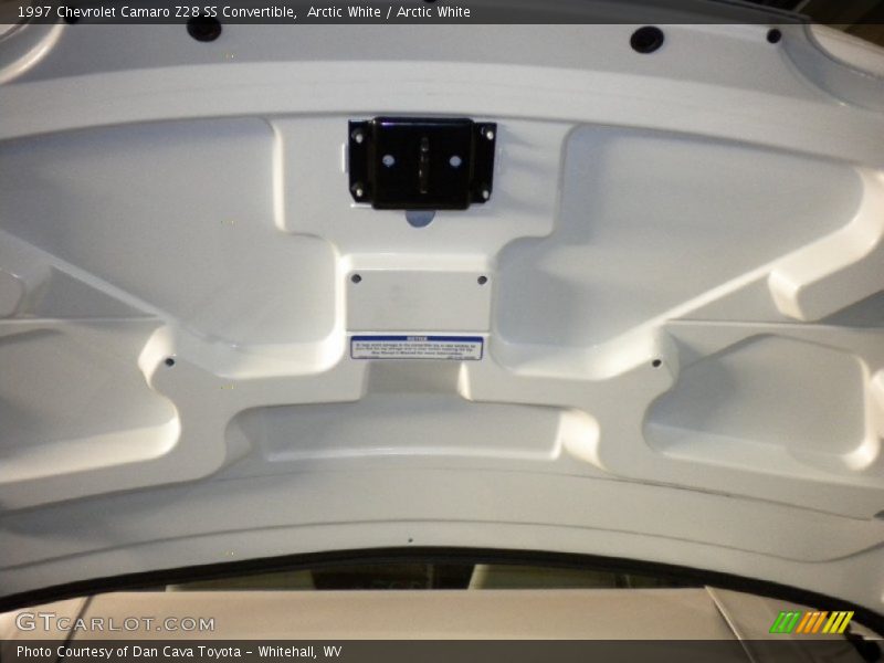 Arctic White / Arctic White 1997 Chevrolet Camaro Z28 SS Convertible