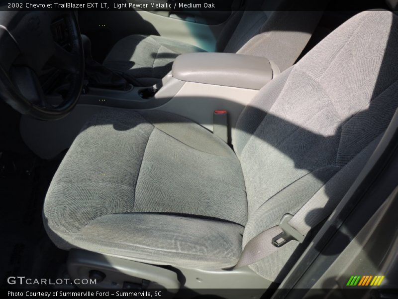Light Pewter Metallic / Medium Oak 2002 Chevrolet TrailBlazer EXT LT