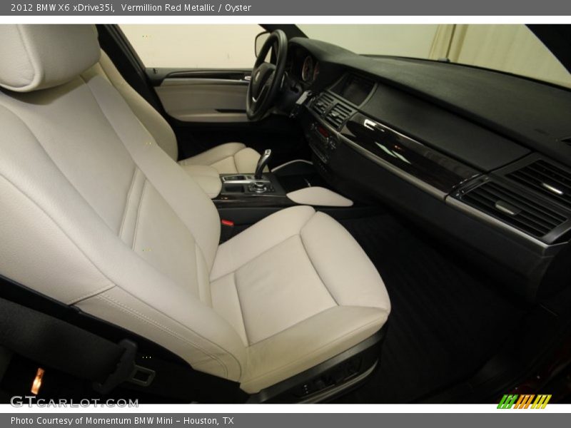 Vermillion Red Metallic / Oyster 2012 BMW X6 xDrive35i