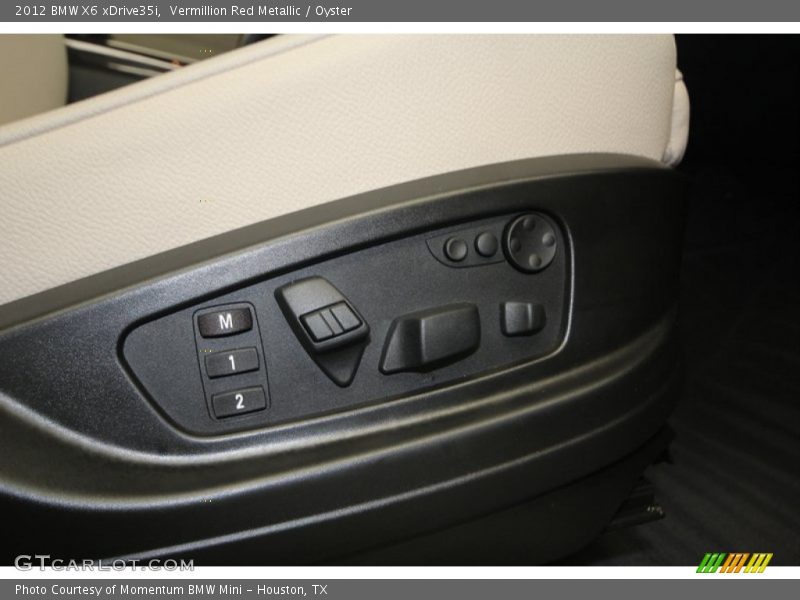 Controls of 2012 X6 xDrive35i